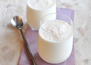 Petites crèmes vanille et coco