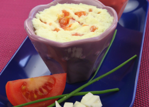 Petits flans tomates mozzarella