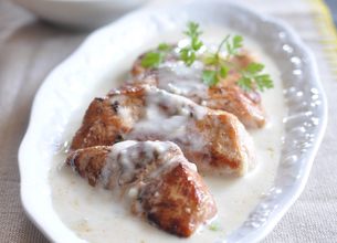Quasi de veau braisé au lait