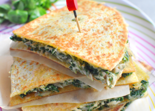 Quesadillas au thon