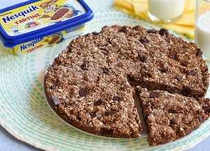 Cookie au Nesquik Tartine