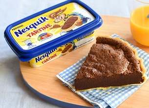 Flan au Nesquik Tartine
