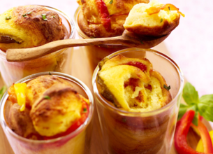 Mug cake provençal