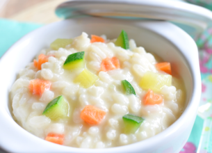 Risotto aux petits légumes