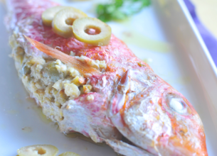 Rougets Farcis aux olives