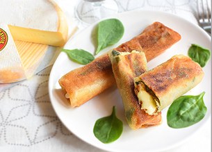 Nems reblochon jambon et épinards