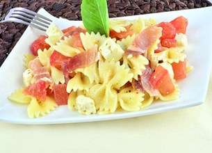 Salade de pâtes au jambon et fromage Salakis
