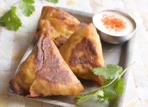 Samoussas au poulet et ses épices