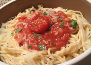 Sauce tomate rapide