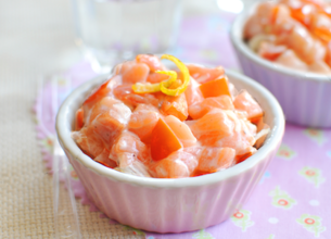 Saumon en Tartare Onctueux