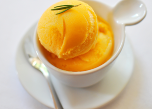 Sorbet abricot romarin