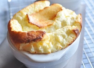 Soufflés au yaourt à la vanille