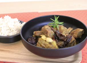 Tajine d’agneau aux pruneaux