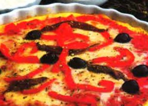 tarte à la mozzarella