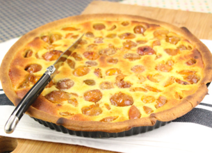 Tarte aux mirabelles 