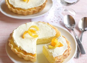 Tarte ricotta et mascarpone aux agrumes