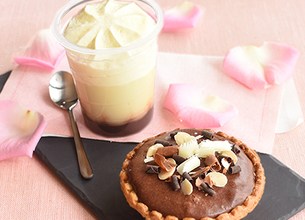 Viennois Dessert et sa tartelette chocolat amandes