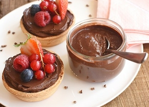 Tartelettes chocolat fruits rouges