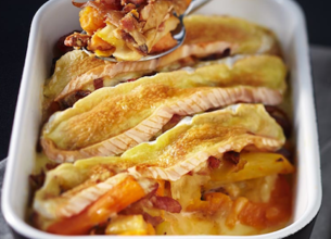 Tartiflette Président aux patates douces