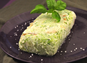 Terrine de courgettes au poulet