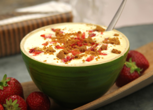 Ch'tiramisu aux fraises et Spéculoos