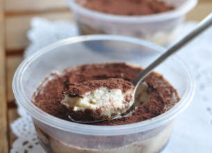 Tiramisu au biscuit légèrement réglissé