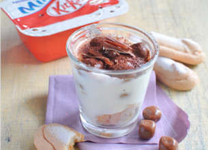 Tiramisù façon Kitkat