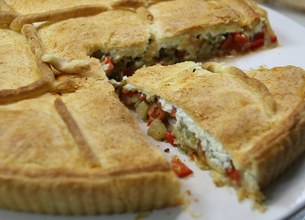 Tourte aux légumes du soleil