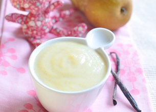 Velouté de poires à la vanille