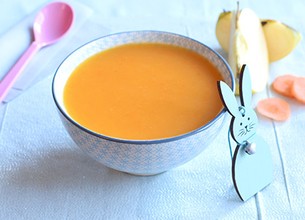 Velouté de carotte et pomme | Dès 10 mois