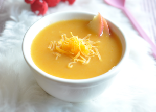 Velouté de carottes à la pomme