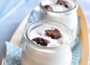 Yaourt aux brownies
