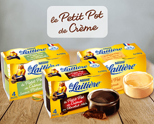 Fondez pour Le Petit Pot de Crème La Laitière