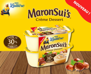 NOUVEAU ! Découvrez Crème Dessert MaronSui’s
