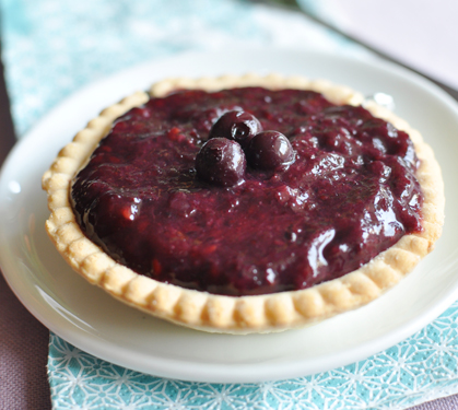 Recette de Tarte en gelée de cassis