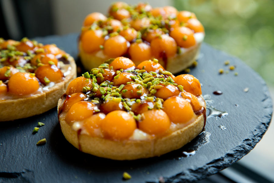 Recette de Tartelettes d’été au melon et au mascarpone