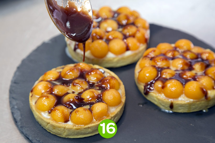 Recette de Tartelettes d’été au melon et au mascarpone