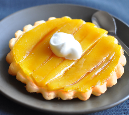 Recette de Tarte Tatin à la mangue