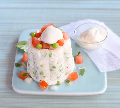 Recette de Timbale de poisson et légumes