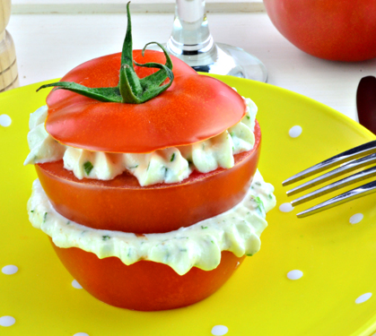 Recette de Tomates Farcies à la Ricotta