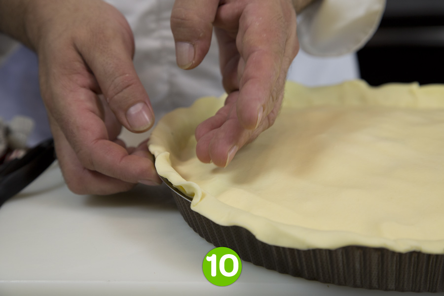 Recette de Tourte aux légumes du soleil