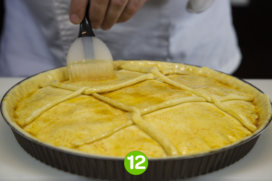 Recette de Tourte aux légumes du soleil