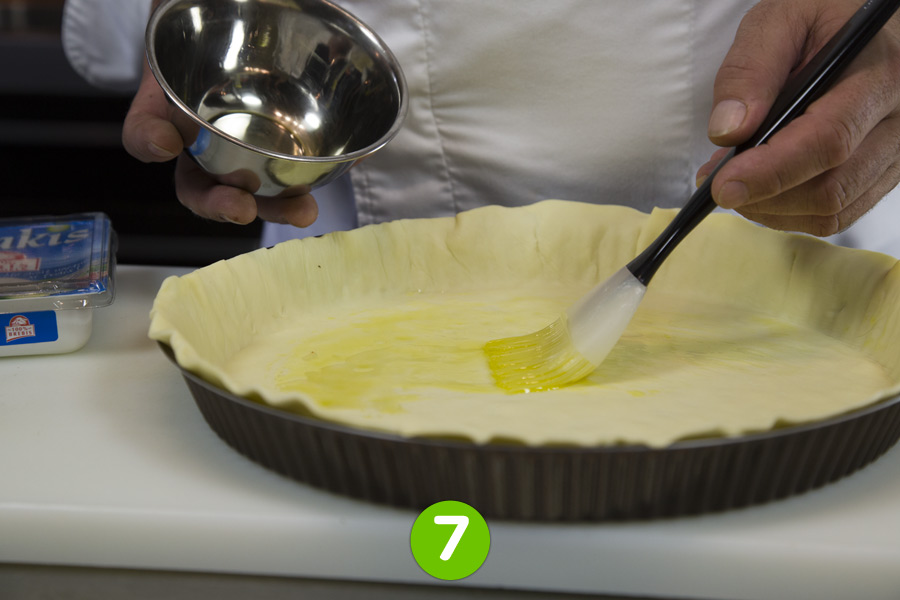 Recette de Tourte aux légumes du soleil
