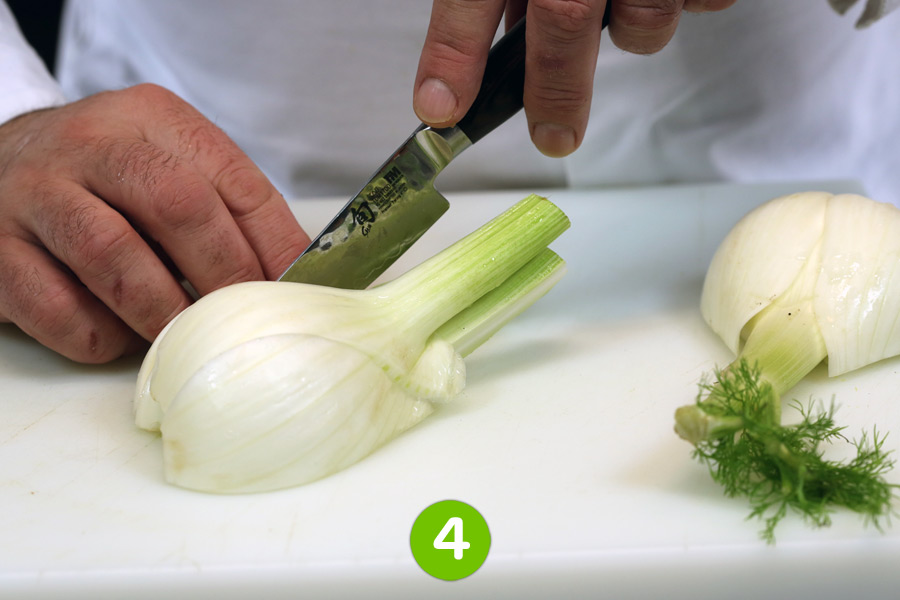 Recette de Filet de turbot aux 3 fruits vanillés