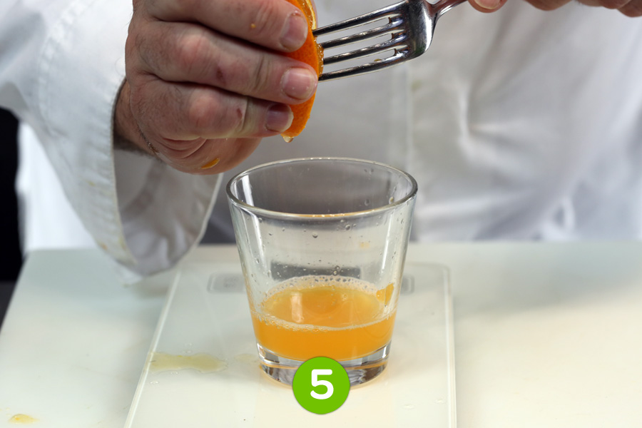 Recette de Filet de turbot aux 3 fruits vanillés