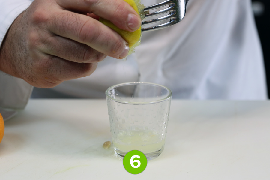Recette de Filet de turbot aux 3 fruits vanillés