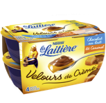 Velours® de Crème Chocolat au lait sur lit Caramel Velours® de Crème Chocolat au lait sur lit Caramel