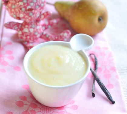 Recette de Velouté de poires à la vanille  