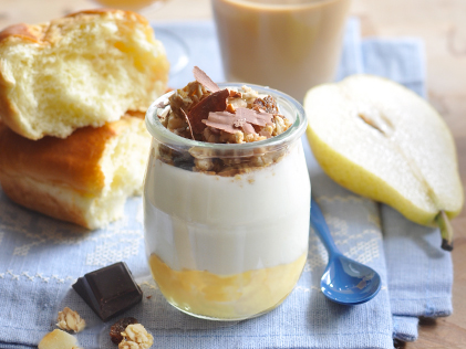 Recette de Yaourt Crousti-fondant